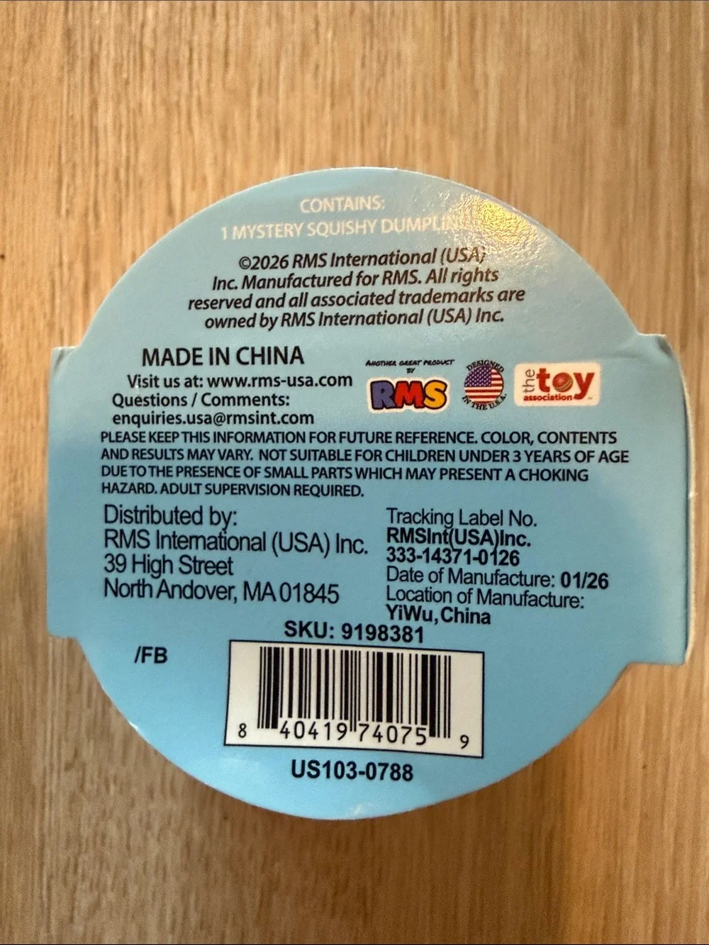 RMS Mini Mystery Dumpling SILVER HOLOGRAPHIC Edition